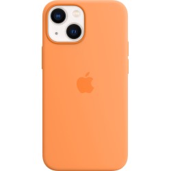 🎁 Save Big! iPhone 13 Mini Silicone Case MagSafe Orange at ShopDutyFree.uk🚀