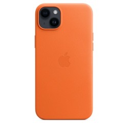 🎁 Save Big! Orange Leather Case iPhone 14 Plus at ShopDutyFree.uk🚀