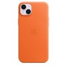 🎁 Save Big! Orange Leather Case iPhone 14 Plus at ShopDutyFree.uk🚀