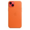 🎁 Save Big! Orange Leather Case iPhone 14 Plus at ShopDutyFree.uk🚀