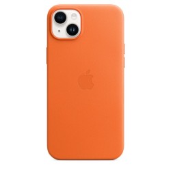 🎁 Save Big! Orange Leather Case iPhone 14 Plus at ShopDutyFree.uk🚀