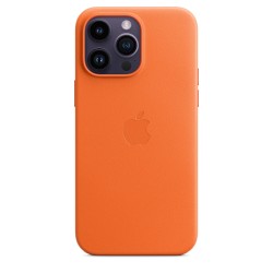 🎁 Save Big! iPhone 14 Pro Max Leather Case Orange at ShopDutyFree.uk🚀