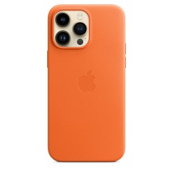 🎁 Save Big! iPhone 14 Pro Max Leather Case Orange at ShopDutyFree.uk🚀